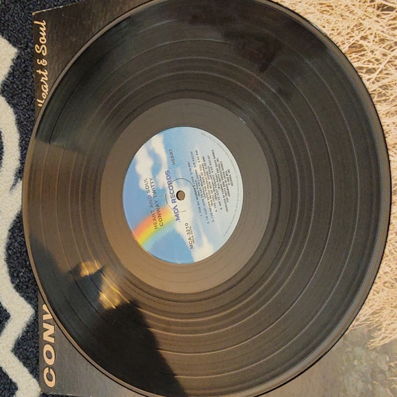MCA Conway Twitty - Heart & Soul - Vintage Vinyl Record Album - 1980 - Picture 8 of 11